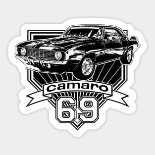 1969 Camaro Sticker